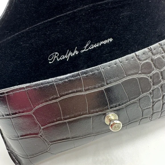 Ralph Lauren Sunglasses Women 0RL8146P 49 5613R5 Shiny Black on Spotty Havana